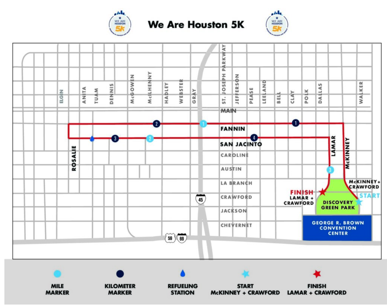 5k route